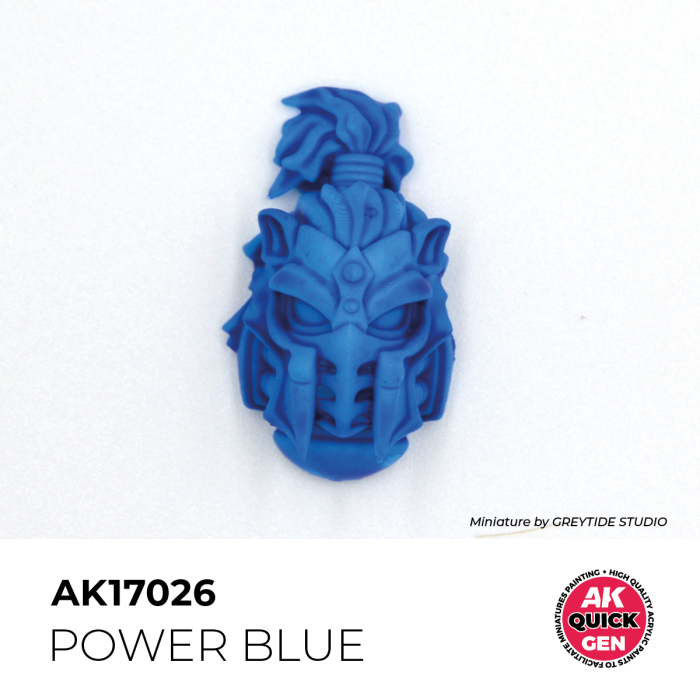 AK Interactive 17026 - Power Blue 18 ml - Quick Gen [2]