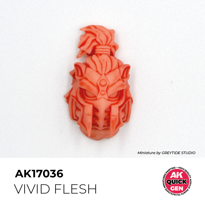 AK Interactive 17036 - Vivid Flesh 18 ml - Quick Gen [2]