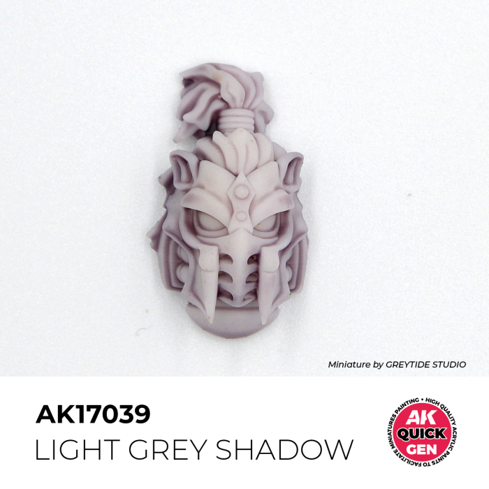 AK Interactive 17039 - Light Grey Shadow 18 ml - Quick Gen [2]