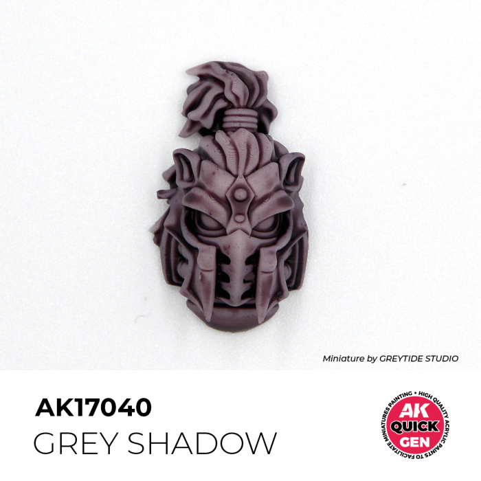 AK Interactive 17040 - Grey Shadow 18 ml - Quick Gen [2]