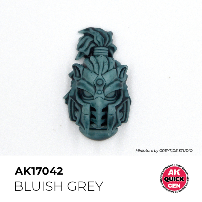AK Interactive 17042 - Bluish Grey 18 ml - Quick Gen [2]