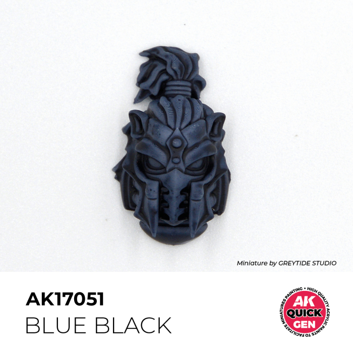 AK Interactive 17051 - Blue Black 18 ml - Quick Gen [2]