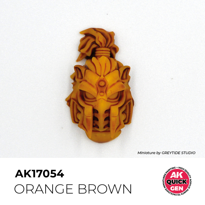 AK Interactive 17054 - Orange Brown 18 ml - Quick Gen [2]
