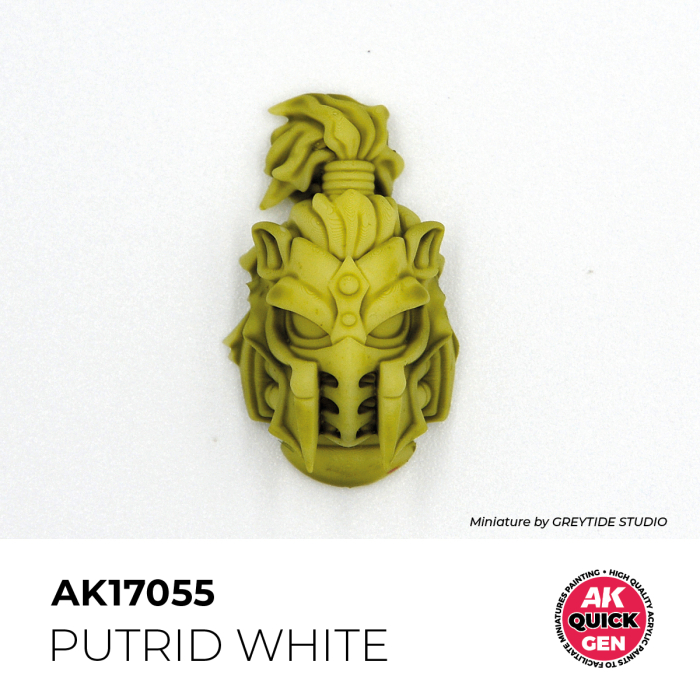 AK Interactive 17055 - Putrid White 18 ml - Quick Gen [2]