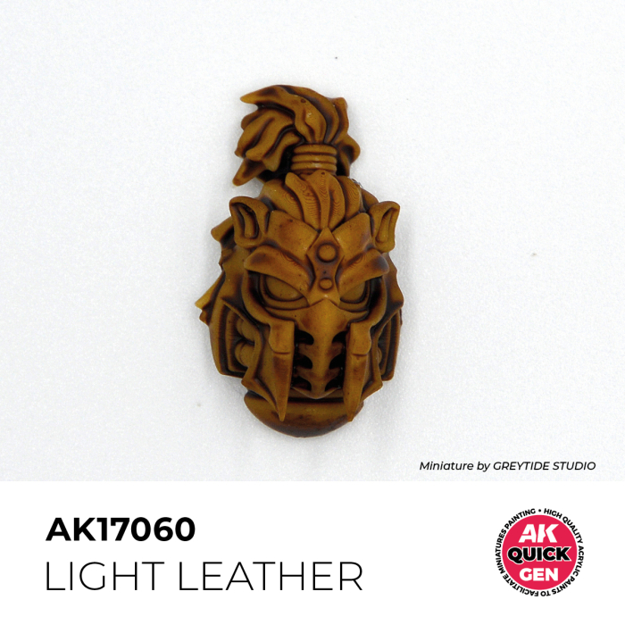AK Interactive 17060 - Light Leather 18 ml - Quick Gen [2]