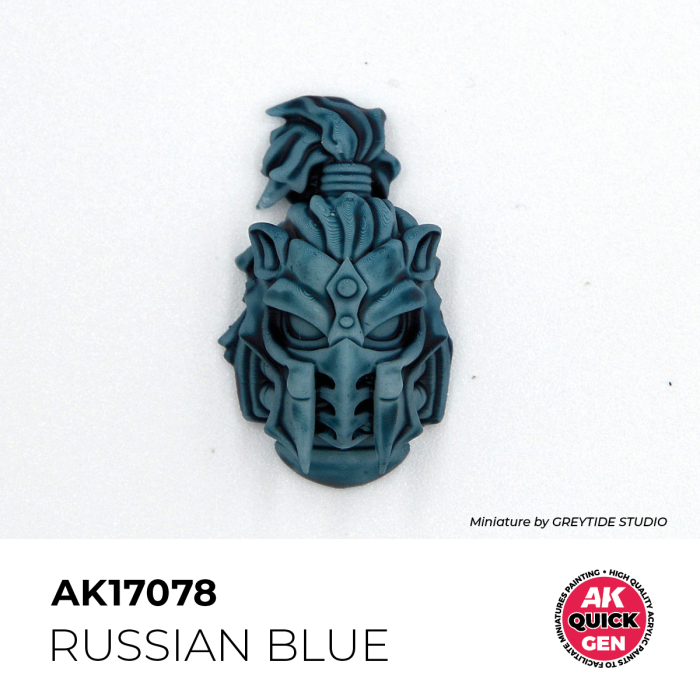 AK Interactive 17078 - Russian Blue 18 ml - Quick Gen [2]