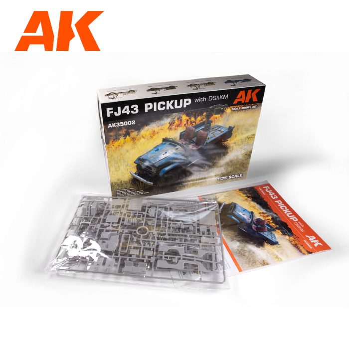 AK Interactive 35002 - 1:35 FJ43 PICKUP WITH DSHKM [2]