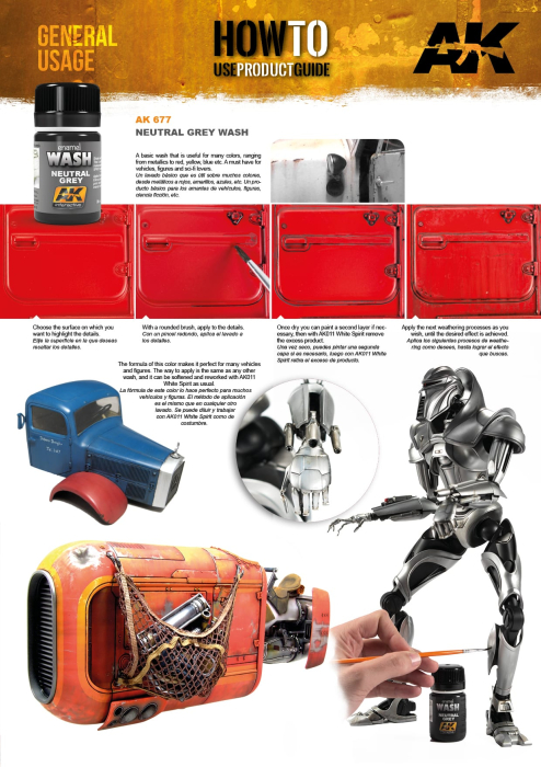 AK Interactive 677 - Neutral Grey Wash [2]