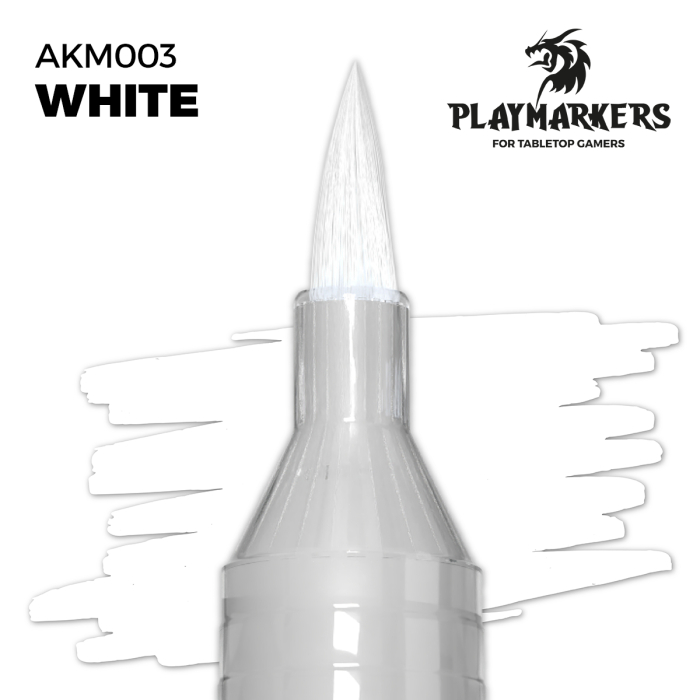 AK Interactive M003 - Playmarker - White [3]