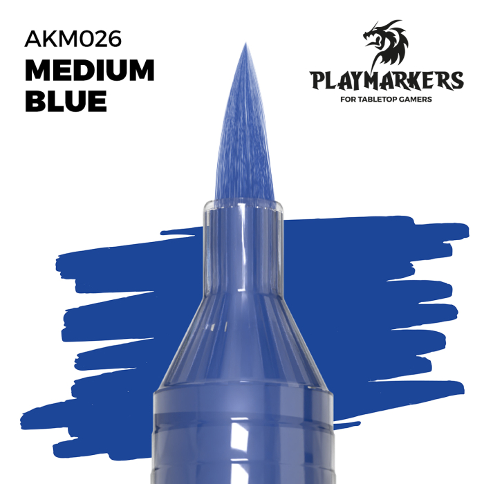 AK Interactive M026 - Playmarker - Medium Blue [2]