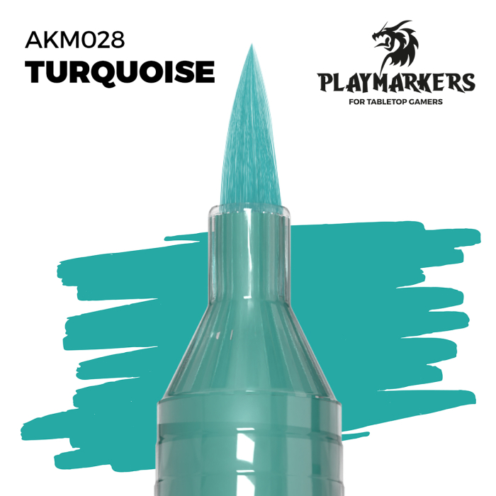 AK Interactive M028 - Playmarker - Turquoise [2]