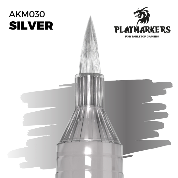 AK Interactive M030 - Playmarker - Silver [2]