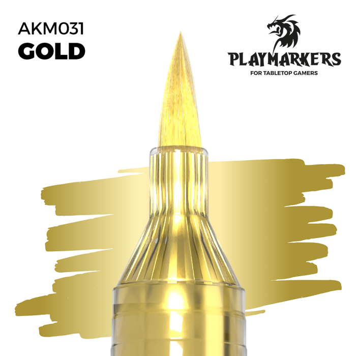 AK Interactive M031 - Playmarker - Gold [2]