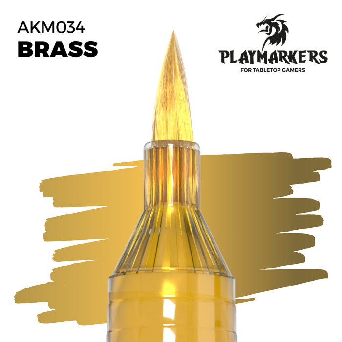AK Interactive M034 - Playmarker - Brass [2]