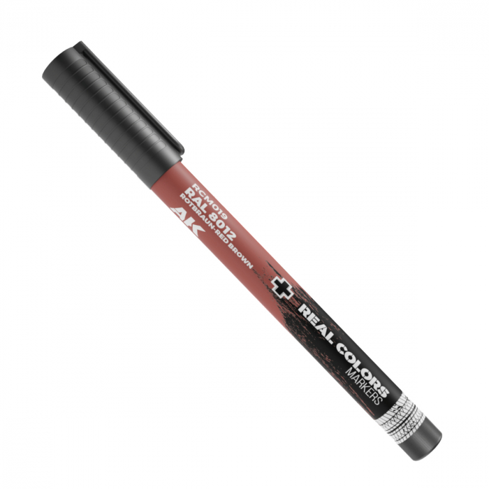 Ak Interactive - RC Marker RAL 8012 ROTBRAUN-RED BROWN [1]