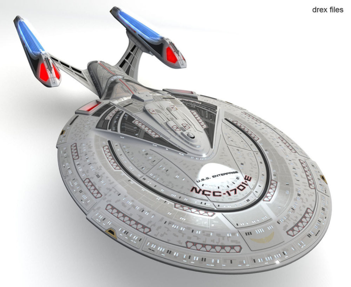 AMT 853 - Star Trek U.S.S. Enterprise NCC1701-E [2]