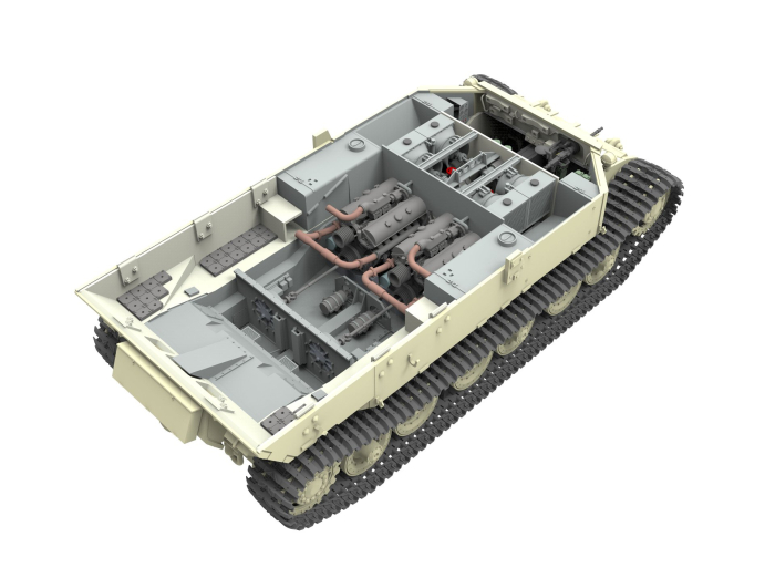 Amusing Hobby 35A033 - 1:35 Sd.Kfz.184 Schwerer Jagdpanzer Elefant (FULL INTERIOR) [3]