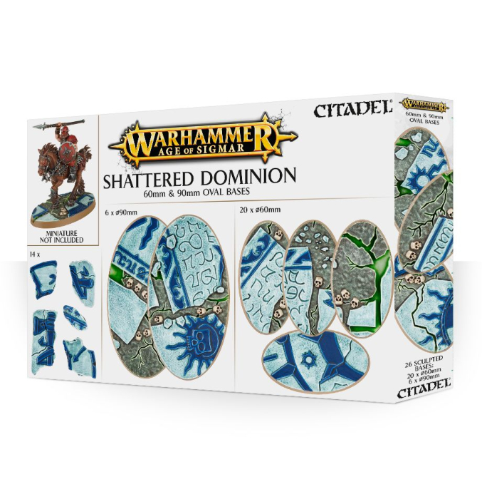 Age of Sigmar: Shattered Dominion: 60 & 90Mm Oval [1]