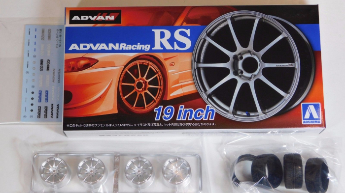 AOSHIMA 05378 - 1:24 ACCESSOIRES - Advan Racing RS 19inch [2]