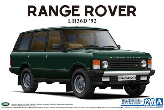 AOSHIMA 05796 - 1:24 Landrover LH36D Rangerover Classic 1992 [1]