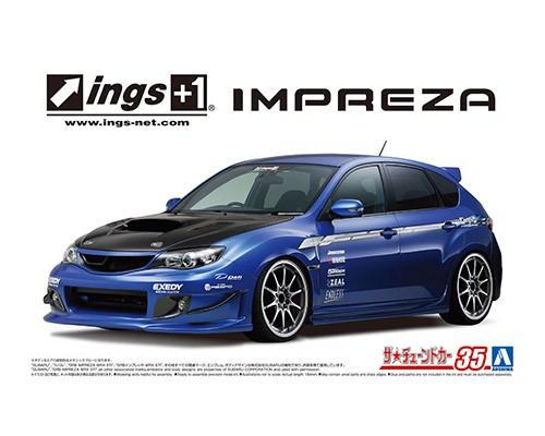 Aoshima 05875 - 1:24 Ings Grb Subaru Impreza Wrx Sti 2007 [1]