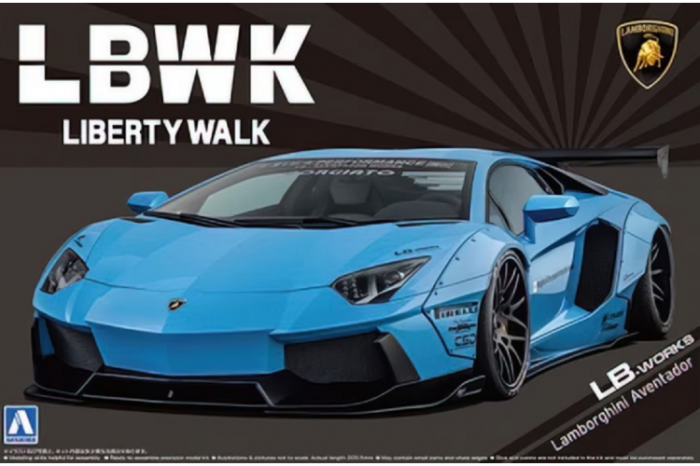 Aoshima 05989 - 1:24 Lb Works Lamborghini Aventador Version 1 [1]