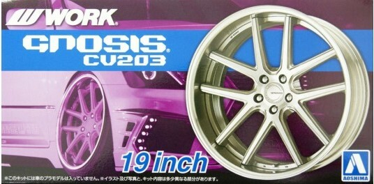AOSHIMA 06116 - 1:24 ACCESSOIRES - 19inch Work Gnosis CV203 [1]