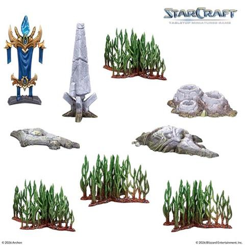 Archon Studio SCMG0022 - StarCraft: Lost Temple Terrain Set [4]