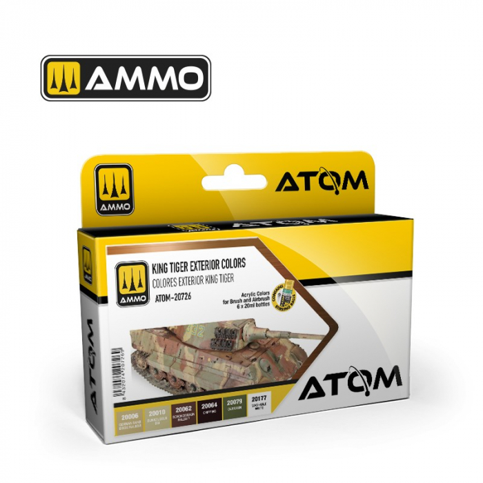 ATOM 20726 - KING TIGER Exterior colors Set [1]
