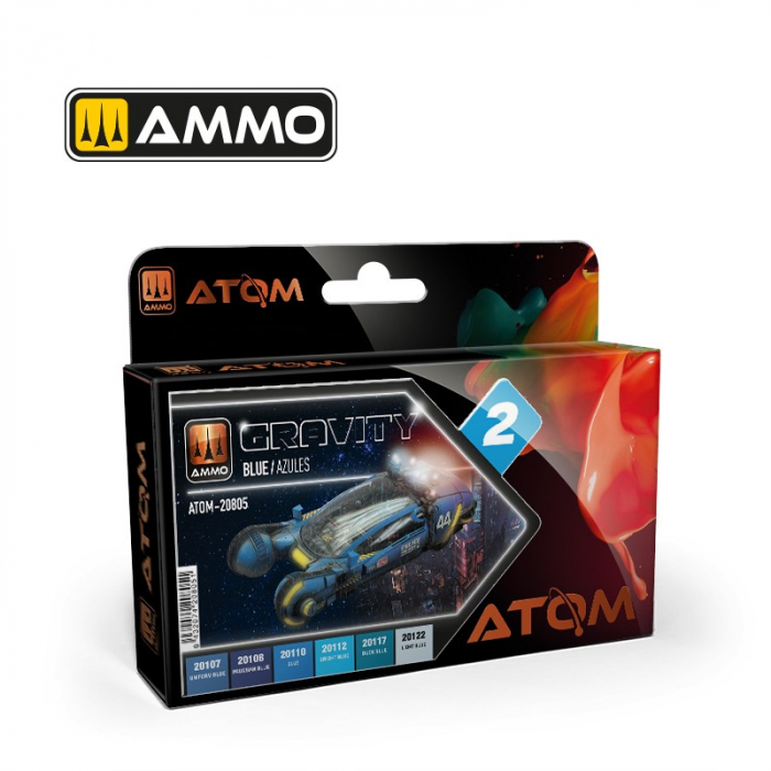 ATOM 20805 - Gravity Set 2 - Blue [1]