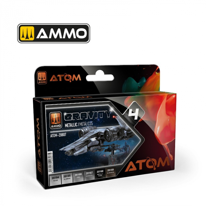 ATOM 20807 - Gravity Set 4 - Metallic [1]