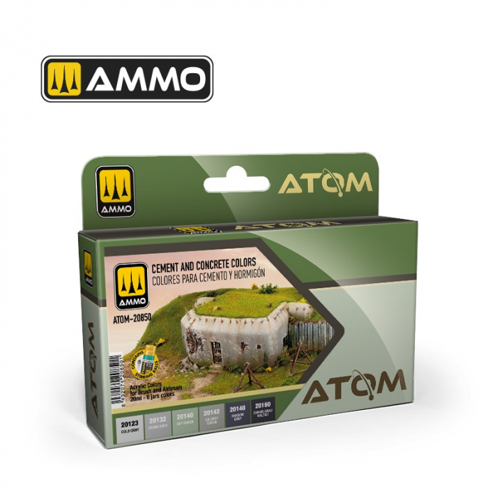 ATOM 20850 - Cement and Concrete Colors Set [1]