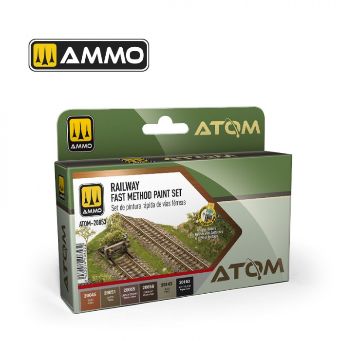 ATOM 20853 - Railway Fast Method paint Set [1]