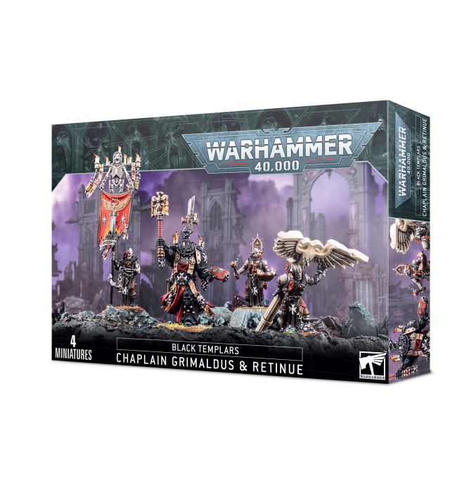 Black Templars Grimaldus & Retinue [1]
