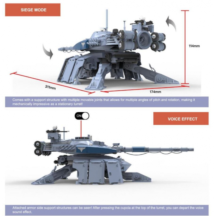 Border Model BC-002 - 1:35 Grizzly Battle Tank [4]