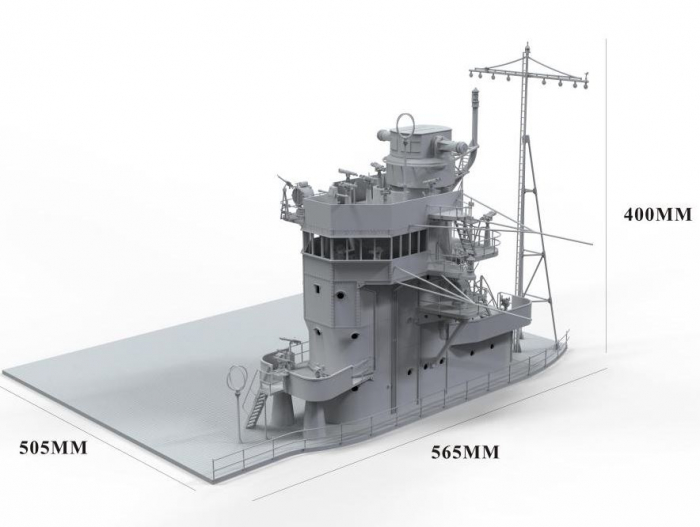 Border Model BS-002 - 1:35 Akagi Bridge with Flight Deck [2]