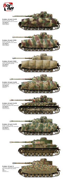 Border Model BT-001 1:35 Panzer IV Ausf.G Mid/Late 2in1 [2]