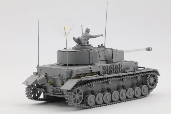 Border Model BT-006 - 1:35 Pz.Beob.Wg IV Ausf J with commander & infantry [4]