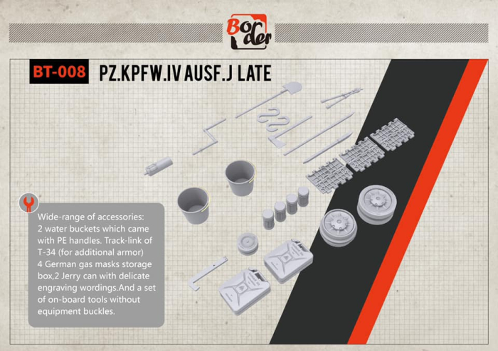 Border Model BT-008 - 1:35 Panzer IV Ausf. J Late [5]