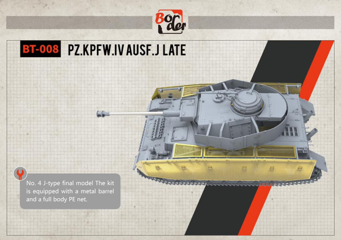 Border Model BT-008 - 1:35 Panzer IV Ausf. J Late [6]