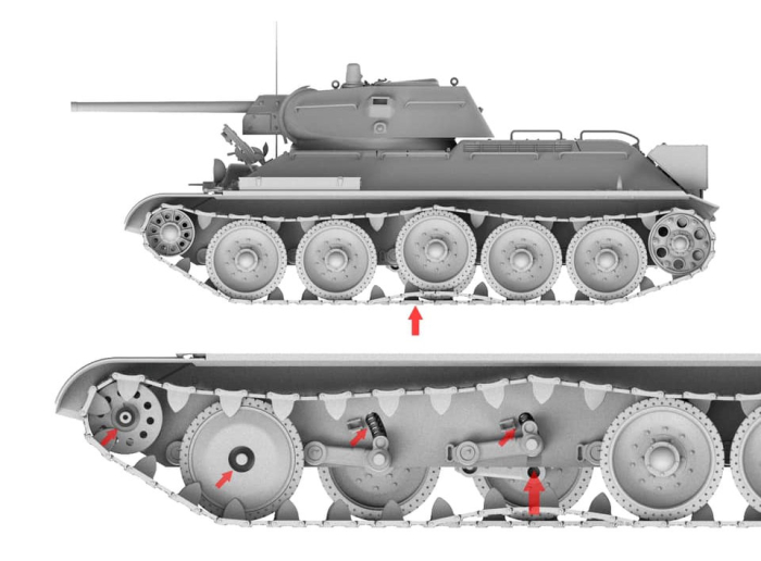 Border Model BT-009 - 1:35 T-34E (mit Zusatzpanzerung) / T-34-76 [2]