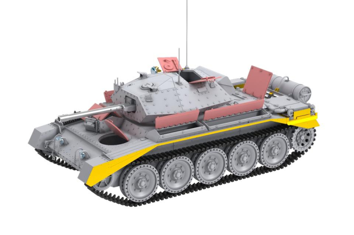 Border Model BT-012 - 1:35 British cruiser tank, Crusader MKIII [4]