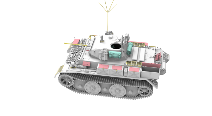 Border Model BT-018 - 1:35 Pz.Kpfw. II Ausf.L Luchs Late Production [6]