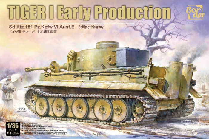 Border Model BT034 - 1:35 Tiger I early production (Battle of Kharkov) [1]