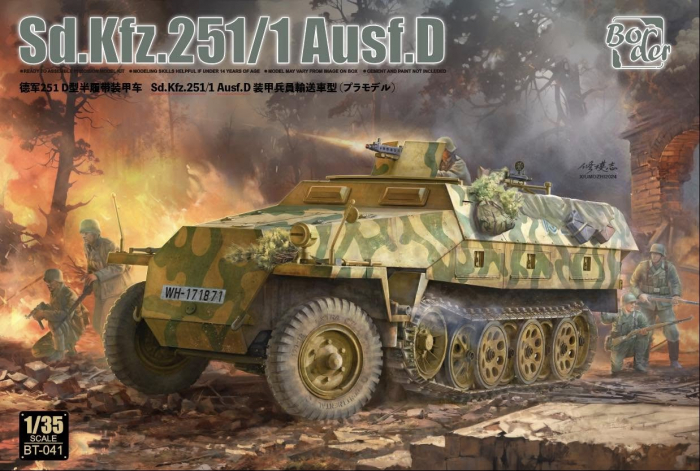 Border Model BT041 1:35 Sd.Kfz.251 /1 Ausf.D [1]