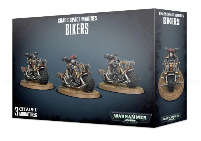 Chaos Space Marines: Chaos Space Marines Bikers [1]