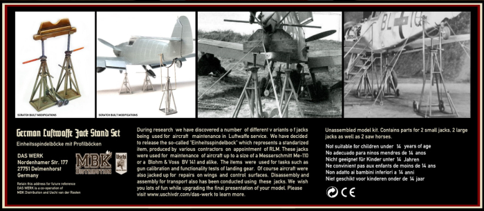 Das Werk - 1:48 Luftwaffe Jack Stand Set [2]