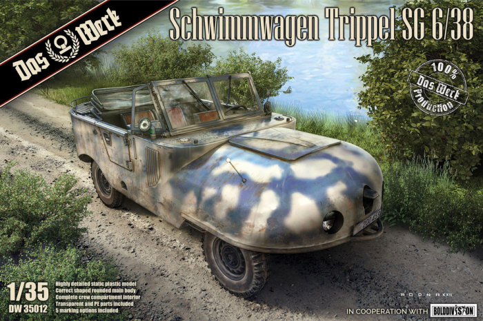 Das Werk 35012 - 1:35 Schwimmwagen Trippel SG 6/38 [1]