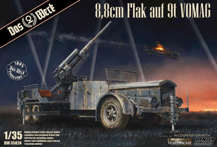 Das Werk 35024 - 1:35 8,8 cm Flak auf 9t VOMAG [1]