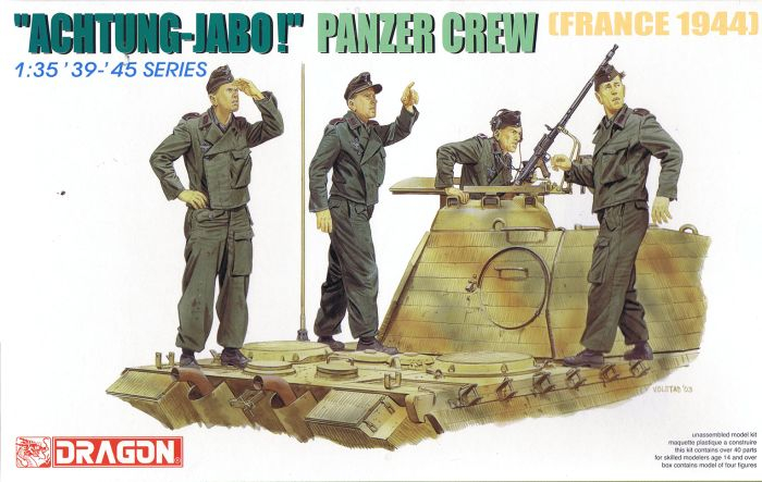 Dragon 6191 - 1:35 PANZER CREW ACHTUNG JABO (FRANCE 1944) [1]